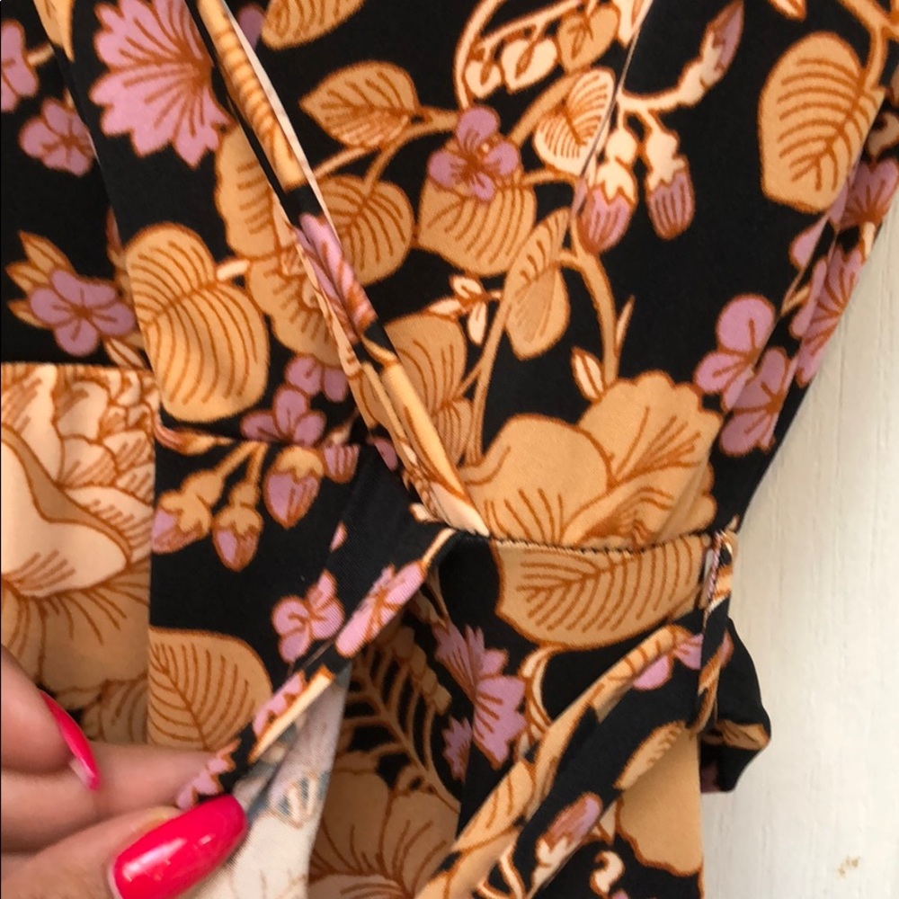 1 LEFT! Floral print Maxi Dress - Picture 6 of 8